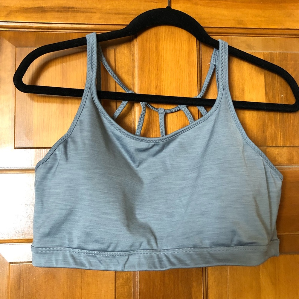 Set of three (3) Athleta strappy sports bras XL